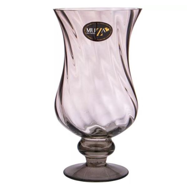  Ваза для цветов 27см Elegia Smoky 380-814
