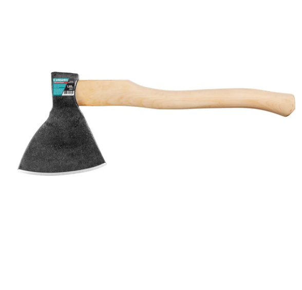  Топор 1,65/2кг кованый мясорубный 570мм 20671 Сибин