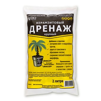  Дренаж керамзит 2л крупный (10) БашИнком