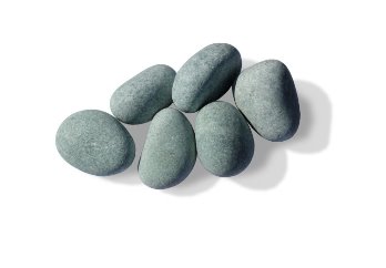  Камни для бани 10кг Жадеит шлифованный мелкая фракция 40-80