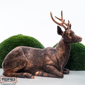  Фигура Косуля лежит US09016 800x350x700мм