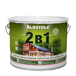  Защитно-декоративное покрытие Акватекс Орегон 9л арт.18135 Рогнеда