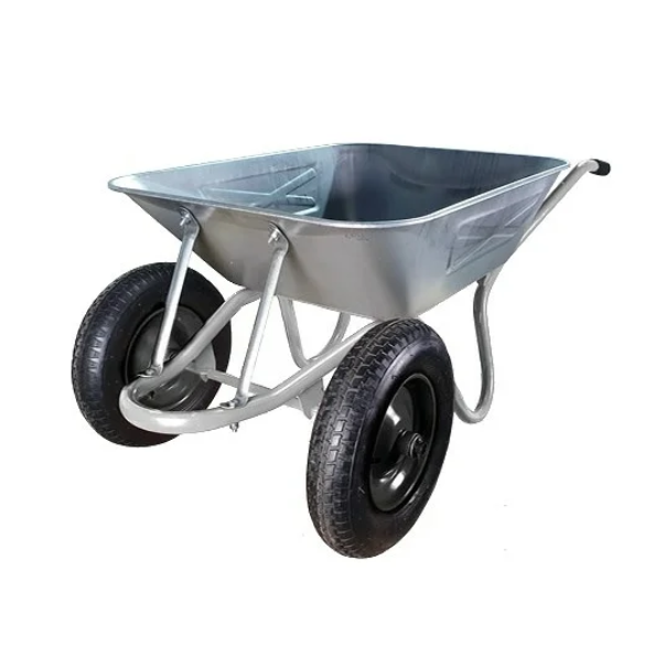  Тачка строительная двухколесная 110л/280кг оц.корыто 66-9-280 Yard 