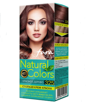  Краска для волос Фара Natural Color 325 красное дерево