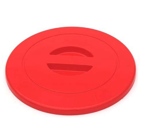  Крышка пласт д/ведра 10л красная КВР-7590