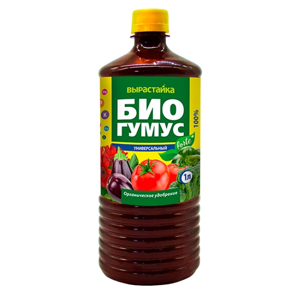  Удобрение универсальное Биогумус Вырастайка 1л торфо-гуминовое (12)