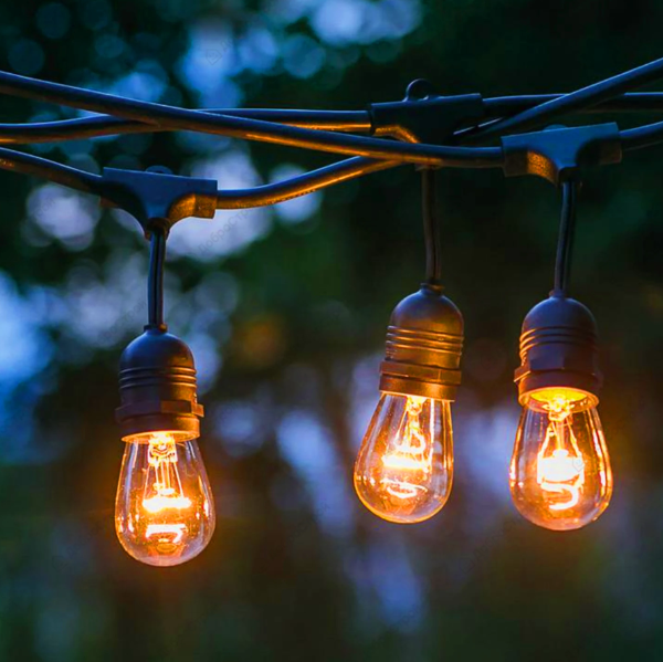  Гирлянда св/д Нить 4,5м 10LED уличн на подвесах тепл.бел ERABL-FIL1 Эра