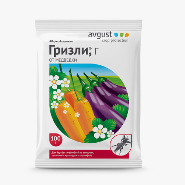  Гризли 100г от медведки АО Фирма "Август" (у70) 