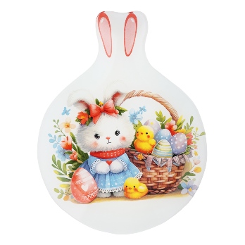  Блюдо сервировочное 20.8х26,4см  стекло 842-139