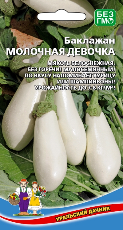  Баклажан Молочная девочка цв Урал.Дачник