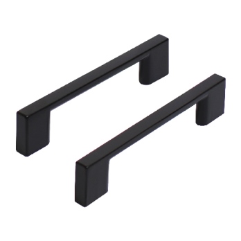  Ручка мебельная скоба A302-96 BL мат. черн. 2шт StahlBuro 16667