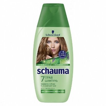  Шампунь Шаума 360мл 7 Трав