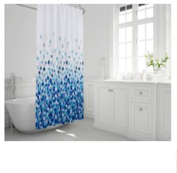  Штора для ванн 180*200 Пузырьки