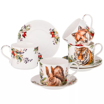  Набор чайный 8пр 300мл Лесн.сказка 590-382 Lefard