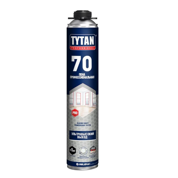  Пена монтажная профессиональная 870мл 70 TYTAN Professional  18535