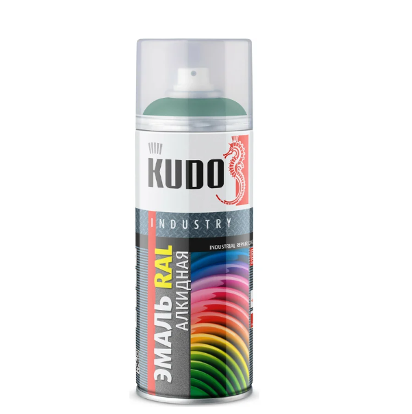  Краска аэр. универс зеленый мох RAL6005 KU-06005