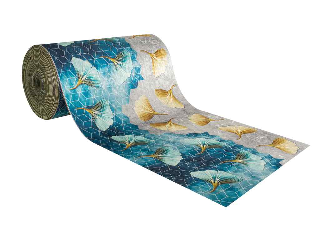  Коврик 1*15м войлок блестящ В100-201 Roomis