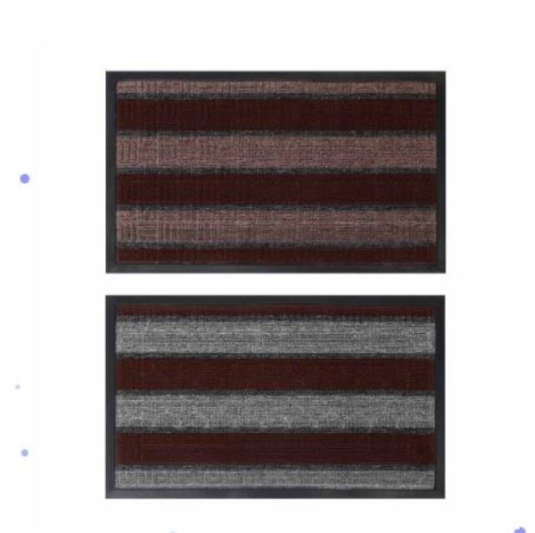  Коврик придверный 45х75см 3 дизайна VETTA Folk ворс 466-295