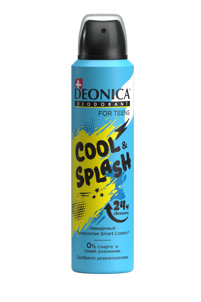  Дезодорант спрей 150мл Deonica For Teens Cool Splash