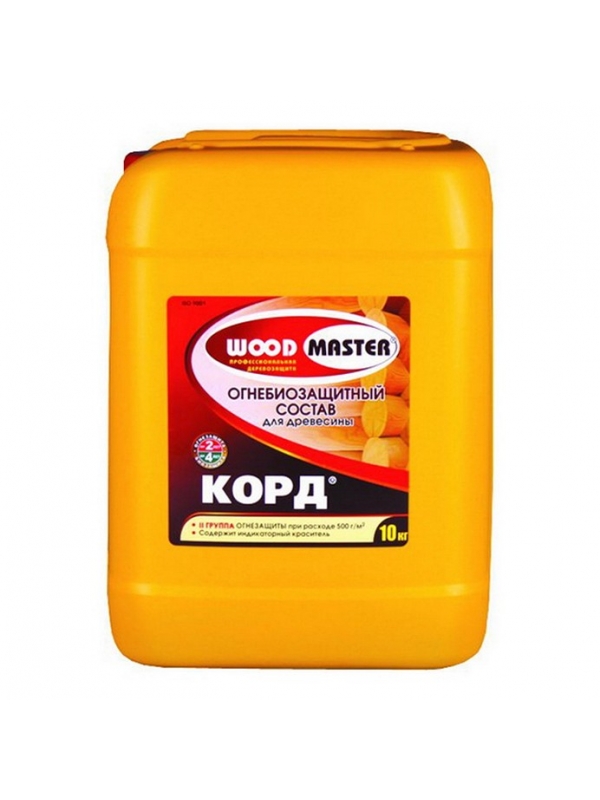  Огнебиозащита для древесины (2г индик.) 5кг Корд арт.30010 Рогнеда