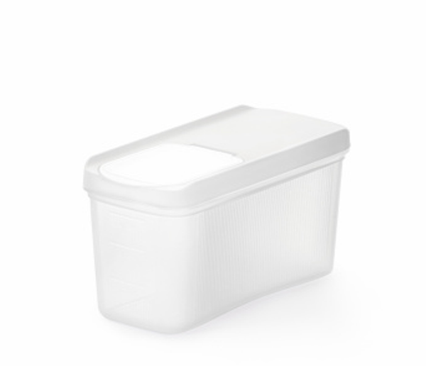  Банка 1л для сыпуч продукт Лайн М9001 белый