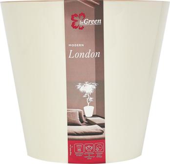  Горшок для цветов 3,3л d190 London сливочн ING6251СЛВ