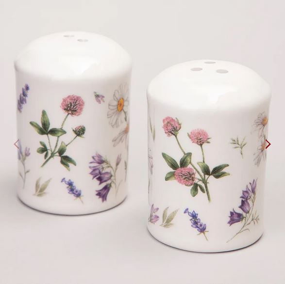  Набор для специй керамика 4,5*6,5см 2пр Agness  Flower Story