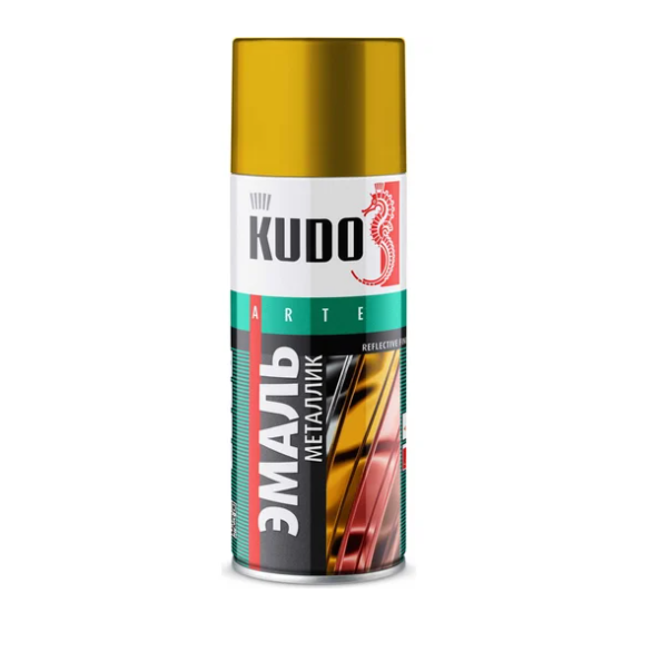  Краска аэрозольная универсальная металлик бронза KU-1029