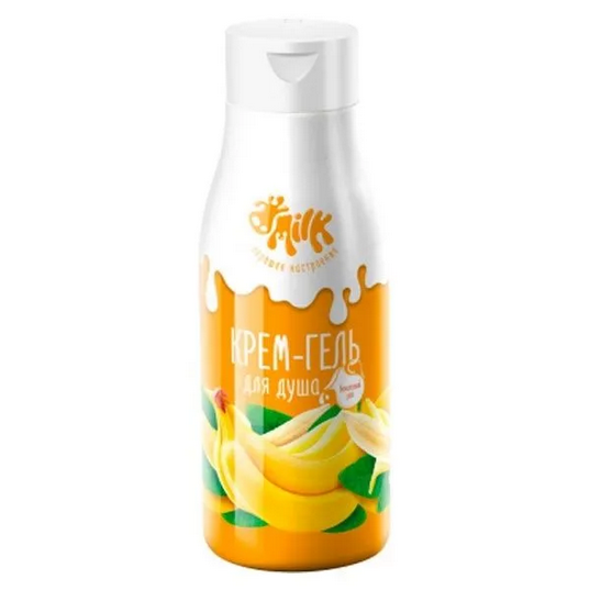  Гель-крем для душа 500мл Милк Банановый рай