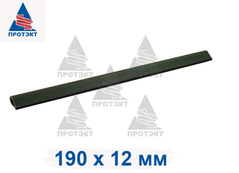  Крепление для заборной ленты 190 мм, 20 шт/компл хаки