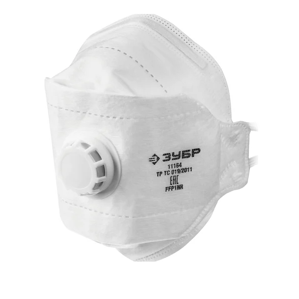  Полумаска фильтрующая плоская FFP1 с клапан. ТК-80 11164