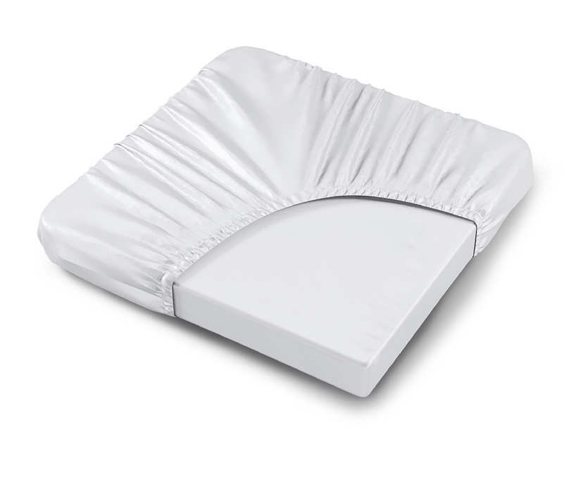  Простыня 180*200*30 мако сатин на резин Urban Classic 2931 белоснежн