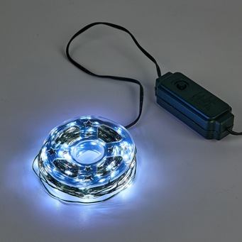  Гирлянда св/д нить 20м 200LED бел IP20 Роса ULD-S2000-200/DGA White Uniel