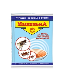  Гранулы Машенька 10г от тараканов,муравьев, мух (уп.100шт)
