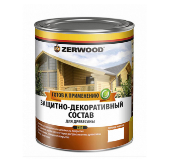  Защитно-декоративный состав Zerwood ZDS махагон 0,85л Ижсинтез