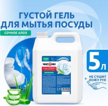  Средство для посуды 5л Чистин Сочное алоэ 25058