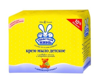  Мыло 100гх4 детское Ушастый нянь Олив.масло/Ромашка