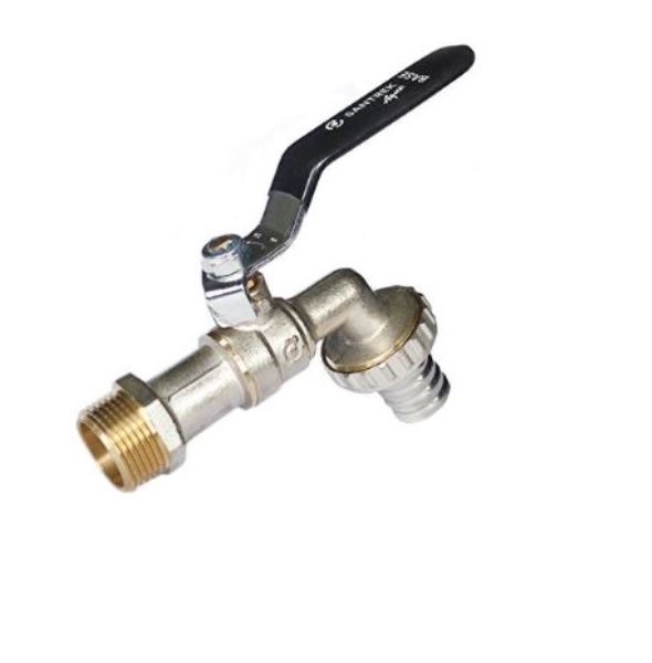  Кран шаровой 1/2" ш/штуцер Santrek Aqua Base 276781