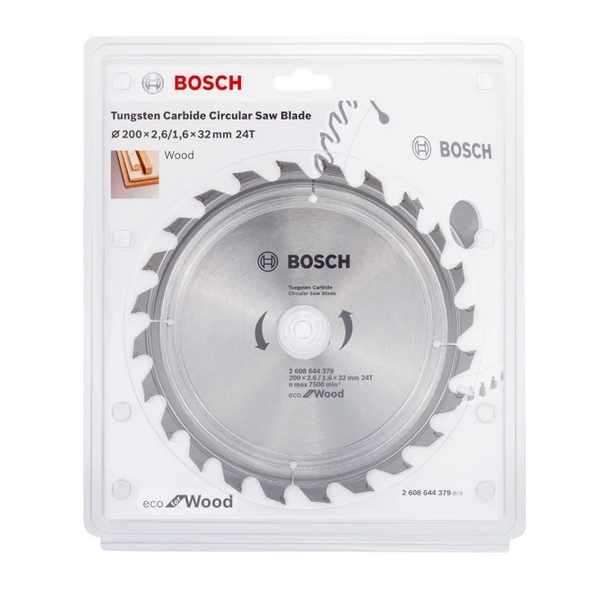  Диск пильный п/дер 200*32мм-24Т ECO WO BOSCH 