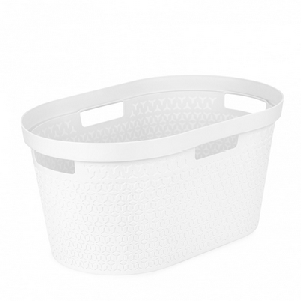  Таз 35л п/эт Элемент белый М9021 (уп.6)