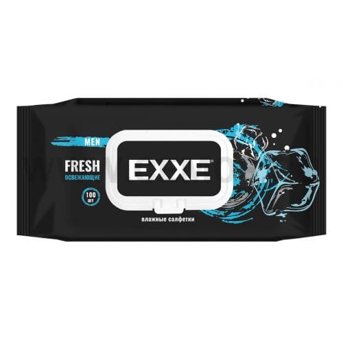  Салфетки влажные EXXE men 100шт муж парфюм C0007348