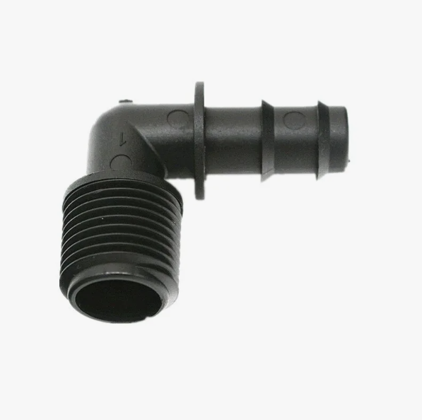  Адаптер 1/2ш для капельной трубки Dn16 угловой AD7217(1/2)