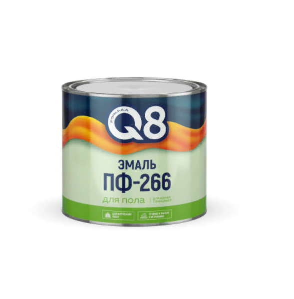  Эмаль для пола светлый орех 1,8кг ПФ-266 Formula Q8