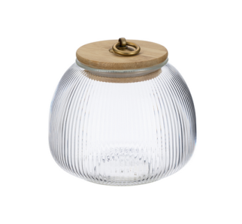  Банка 950мл стекл бамбук.крыш Linea Lantern 93-HO-LA-02-950