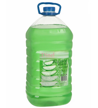  Жидкое мыло 5л Dinel алое вера