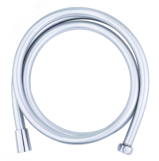  Шланг для душа 175см ПВХ, конус имп (1/2") - имп (1/2") 05096 Aqualine