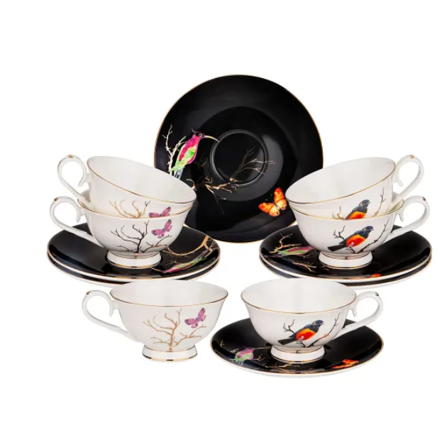  Набор чайный 12пр 200мл Райские птицы 264-654 Lefard