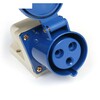  Розетка стационарная ССИ-123 2P+PE 32А 220В IP44 TDM