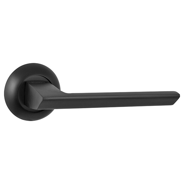  Ручка дверная раздельн BLADE TL BL-24 чёрный 40157 Punto