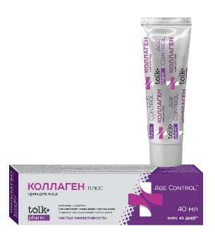 Крем для лица 40мл Tolk pharm Коллаген Весна 2582